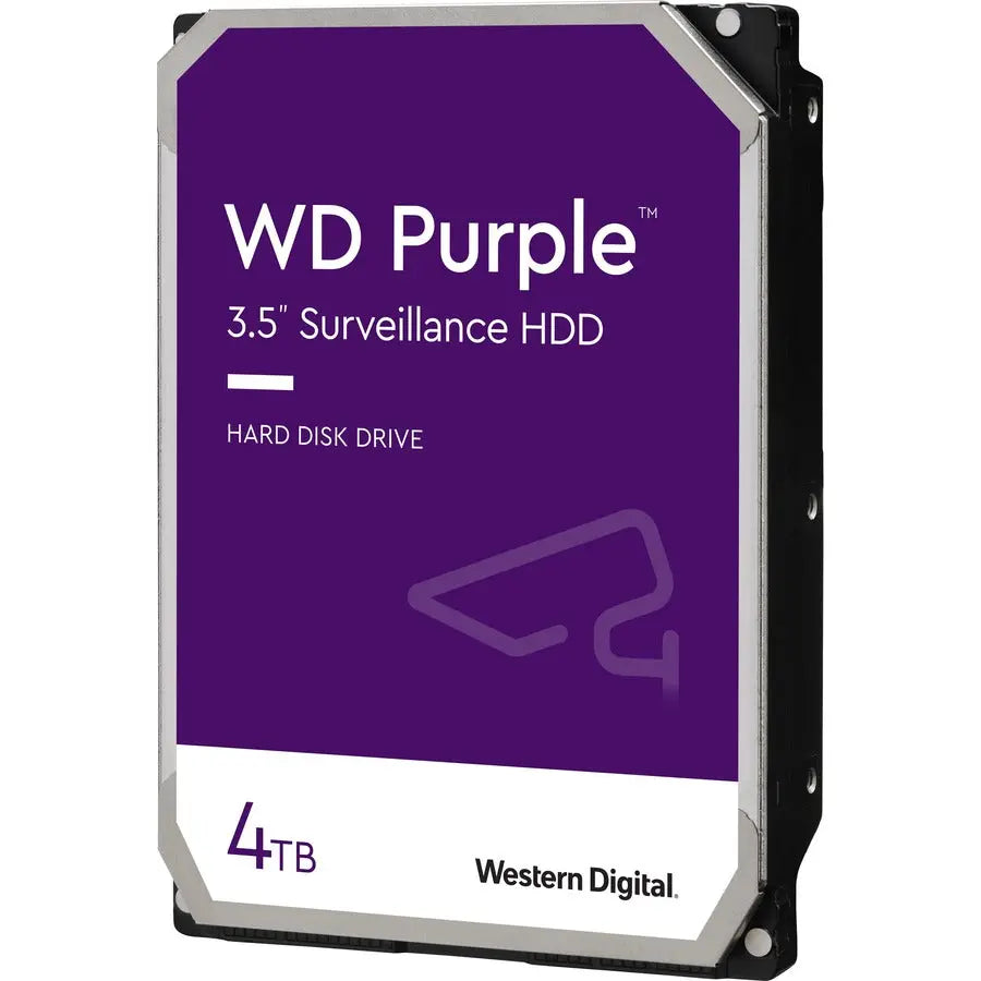 Western Digital Purple 4TB Surveillance Hard Drive - WD40PURZ