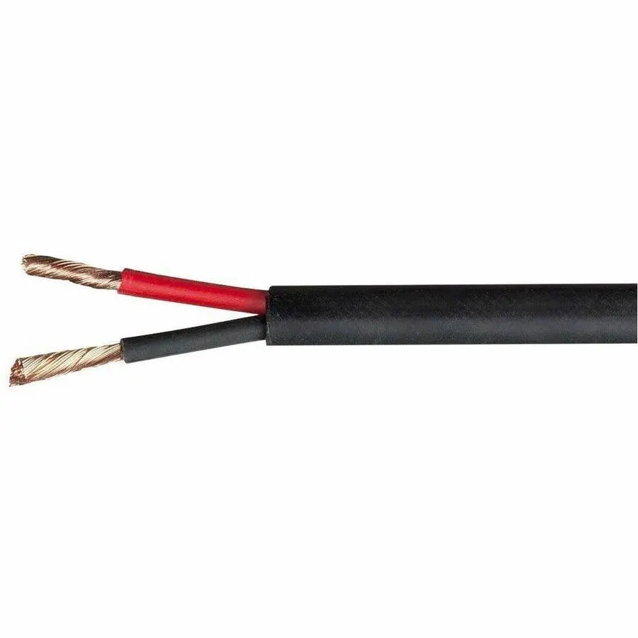 Monoprice CMP Rated 2-Conductor 14 AWG Speaker Wire - 1000ft Black for Residential Installations