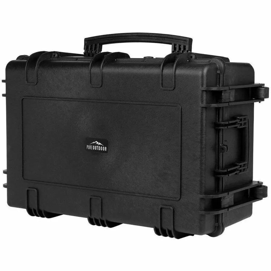Monoprice Pure Outdoor Weatherproof Shipping Case with Custom Foam, 30 in x 19 in x 12 in, IP67 Waterproof & Shockproof