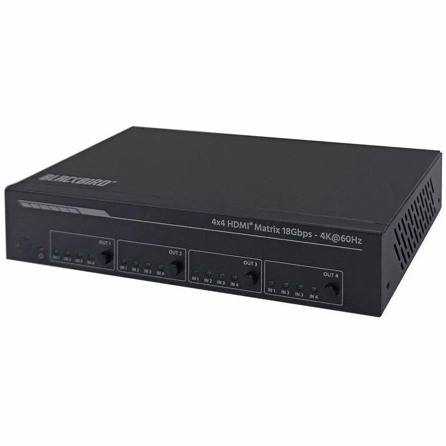 Monoprice Blackbird 4K HDMI 2.0 Matrix Switcher with EDID Management and Audio Support