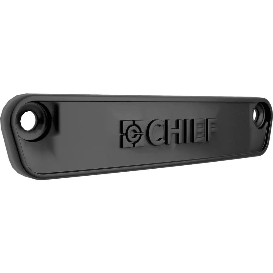 Chief Fusion Horizontal Row End Cap - Black | FMSECAP by Legrand Group