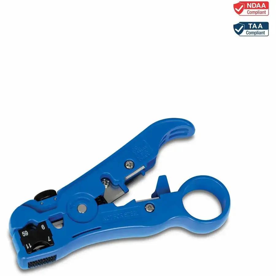 TRENDnet TC-CT70 Universal Stripping and Cutting Tool for Coaxial, Ethernet, and Telephone Cables by TRENDnet