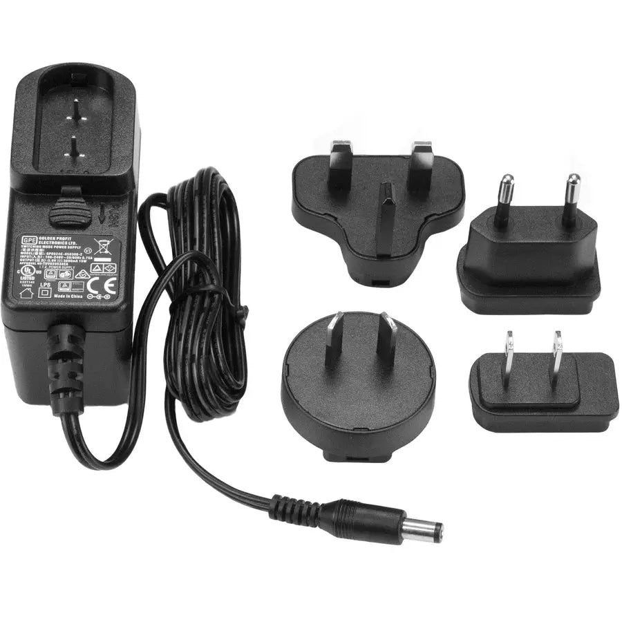 StarTech.com SVA5N3NEUA 5V 3A DC Power Adapter for Electronics and Media Converters