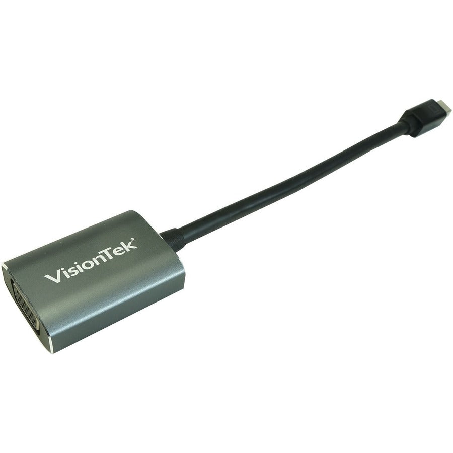 VisionTek Mini DisplayPort to VGA Active Adapter (M/F) for High-Definition Video Connection