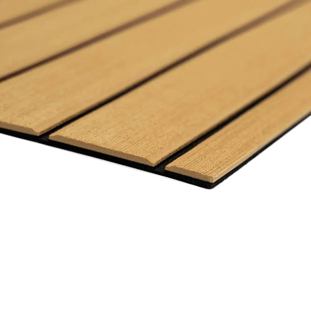 SeaDek 40 x 80 Inch Teak Full Sheet with Brushed Texture and Non-Skid Surface