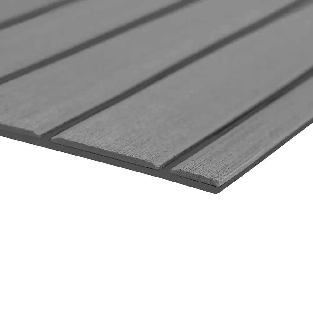 SeaDek 40 x 80 Inch Teak Full Sheet with Brushed Texture in Storm Grey/Dark Grey, Part Number 32279-81029