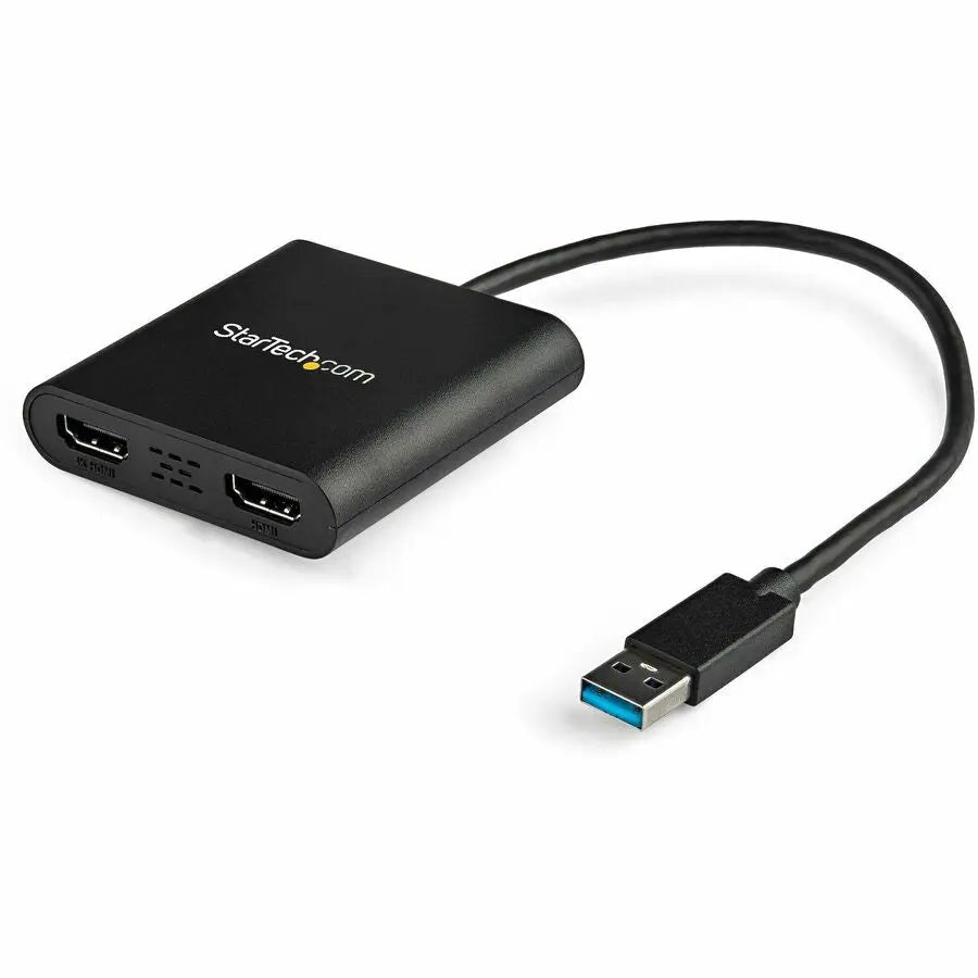 StarTech.com USB 3.0 to Dual HDMI Adapter - 4K and 1080p Monitors for Windows