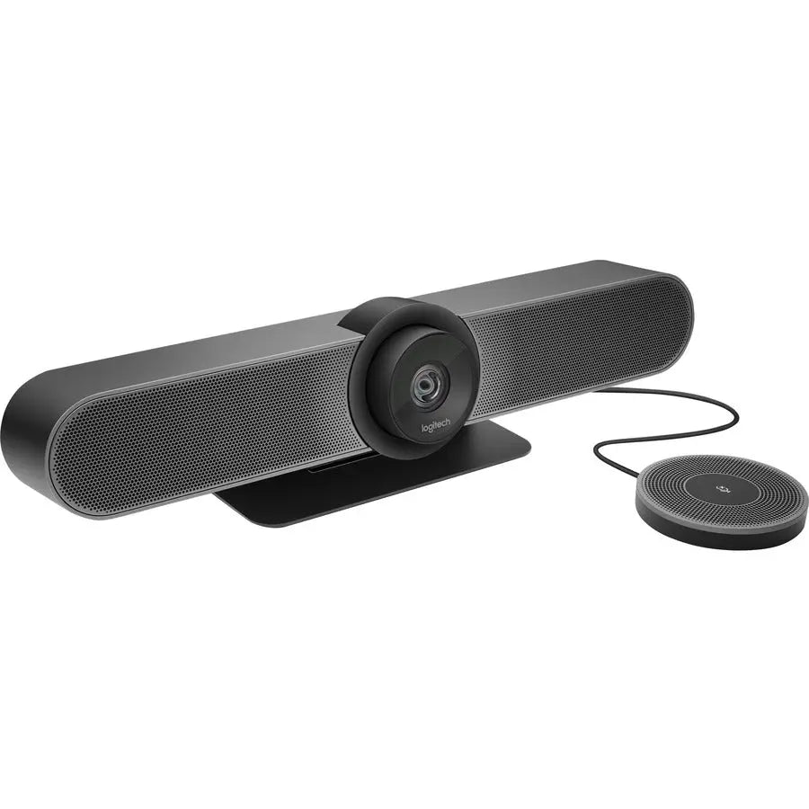 Logitech MeetUp and Expansion Mic, Video and Audio Conferencing System for Small Meeting Rooms