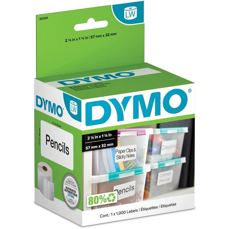 Dymo LW Multi-Purpose Labels - Self-Adhesive White Labels for LabelWriter and Desktop Mailing Solutions