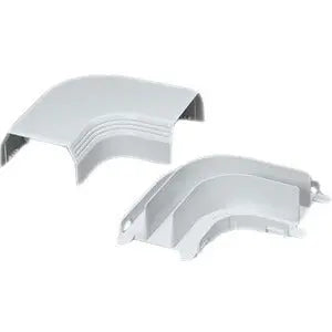 Panduit T45RAWH Cable Raceway Angle Fitting - White, 4.52 Inches
