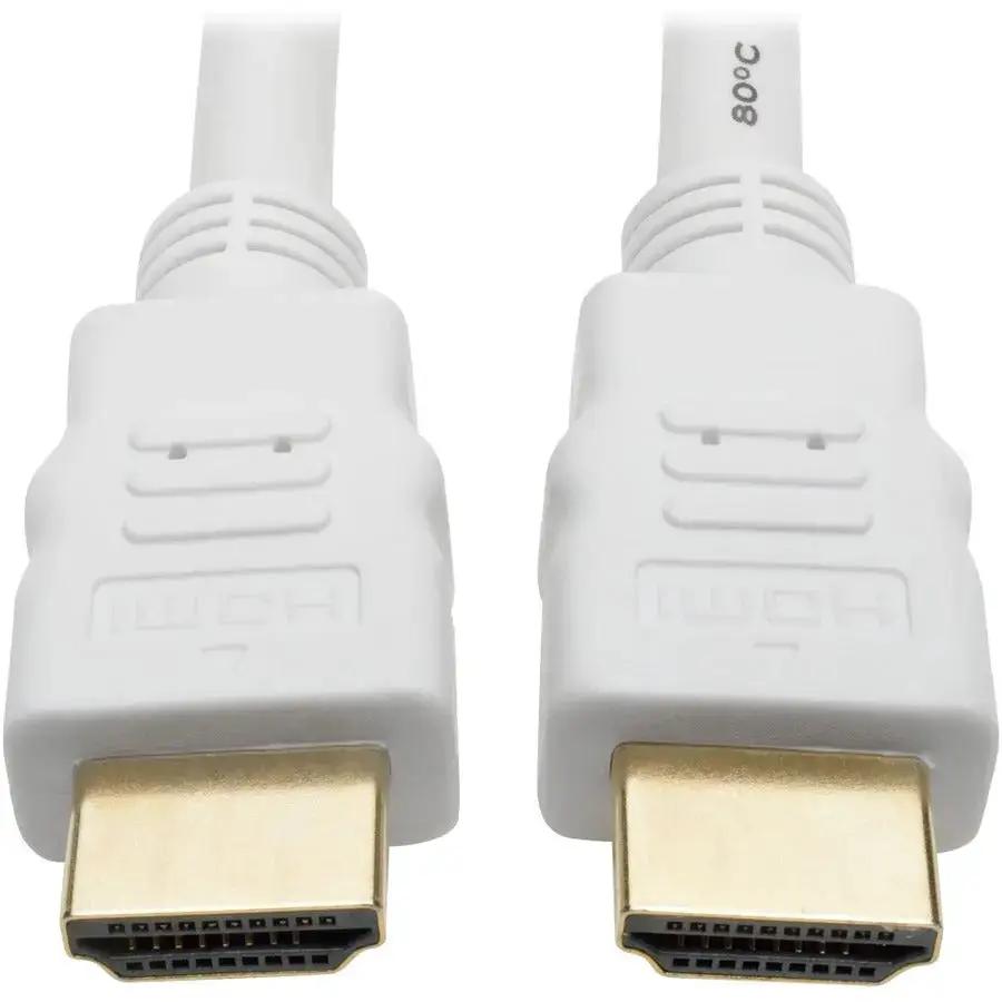 Eaton Tripp Lite Series High-Speed HDMI Cable P568-025-WH – 25 ft. White for 1080p HD Video & Multi-Channel Audio by Eaton Corporation