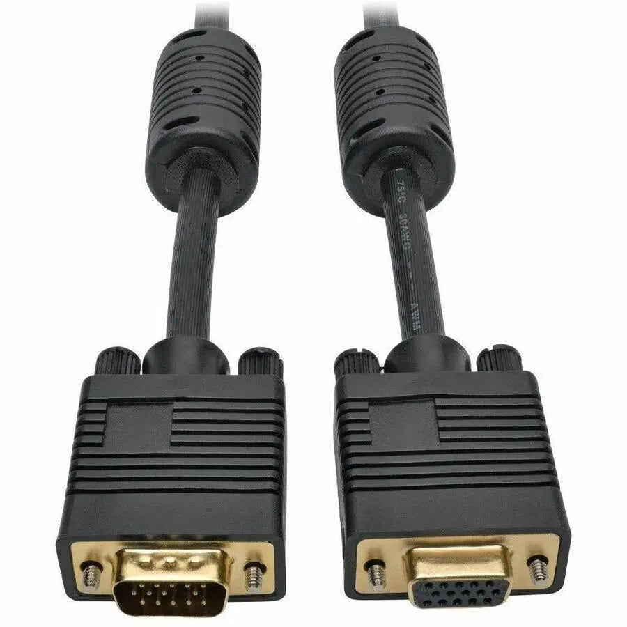 Eaton Tripp Lite Series P500-003 3 ft VGA Coax High-Resolution Monitor Extension Cable with RGB Coax (HD15 M/F)