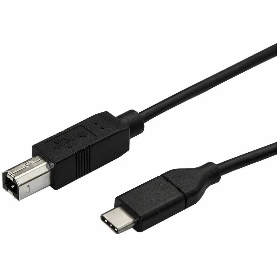 StarTech.com USB-C to USB-B Printer Cable - 10ft (3m) USB 2.0 Data Transfer Cable