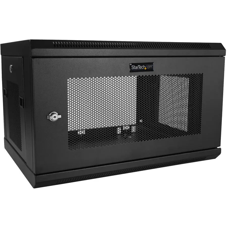 StarTech.com RK616WALM 6U Wall-Mount Server Rack Cabinet for Network Equipment