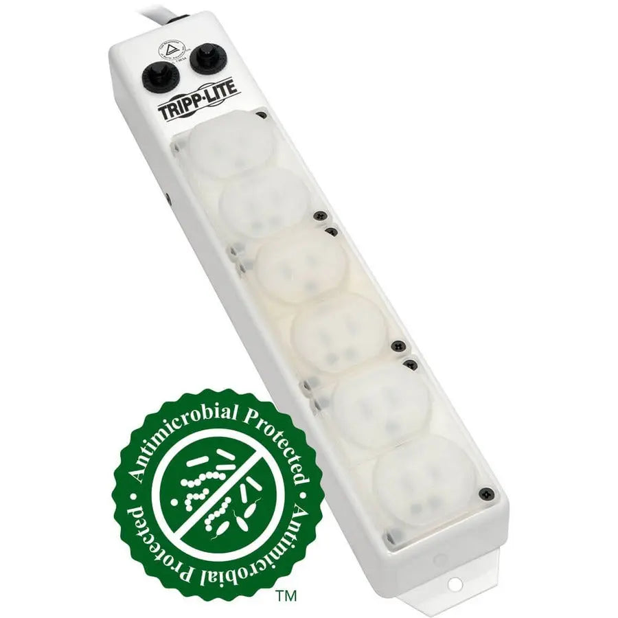 Eaton Tripp Lite Series PS-607-HG-OEM Medical-Grade Power Strip with 6 Hospital-Grade Outlets and Safety Covers