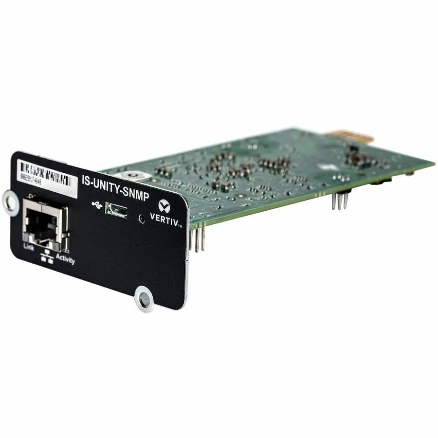 Vertiv Liebert IntelliSlot Unity-SNMP Network Card for UPS Management and Remote Monitoring