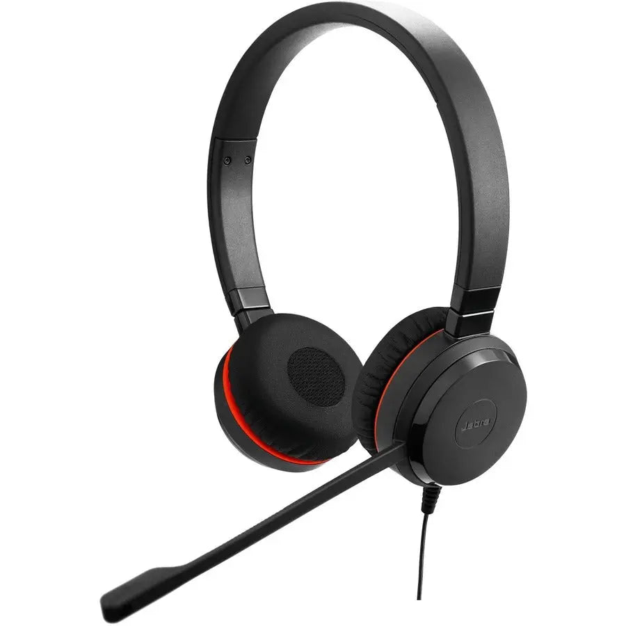 Jabra Evolve 30 II Headset with Noise-Canceling Microphone and Stereo Sound