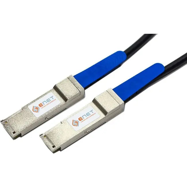 ENET QSFP+ Network Cable 1M 40GBASE-CR4 for High-Speed Data Transfer