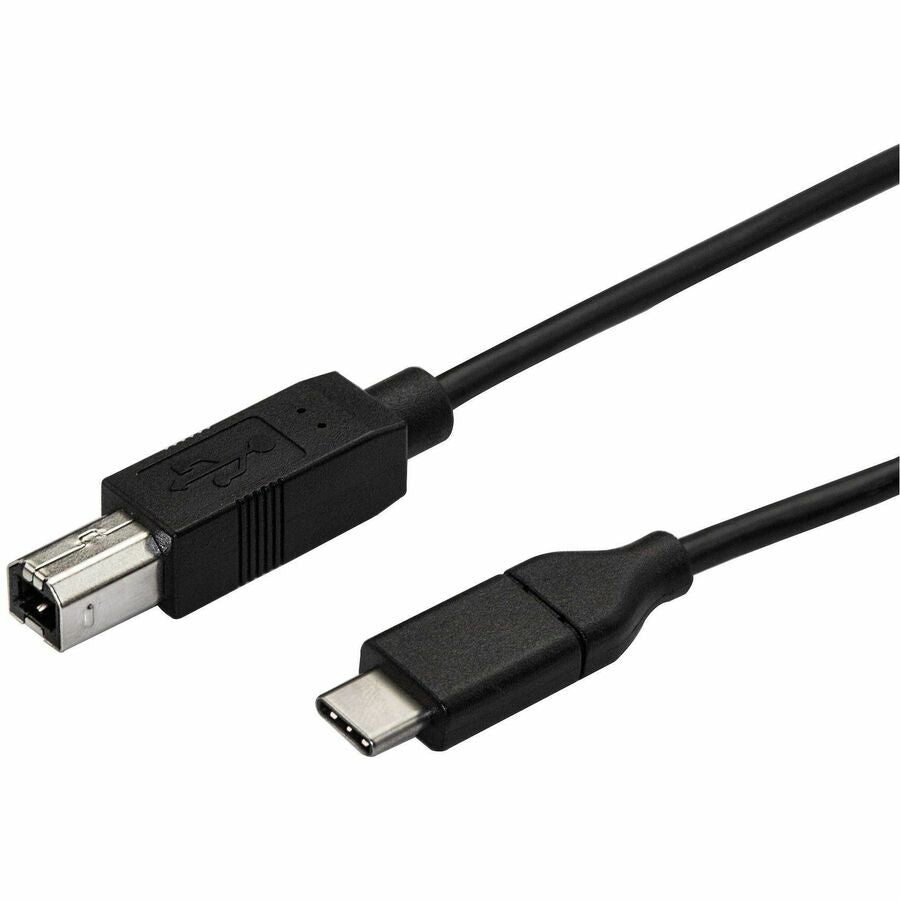 StarTech.com USB-C to USB-B Printer Cable - 0.5 Meter USB 2.0 Data Transfer Cord