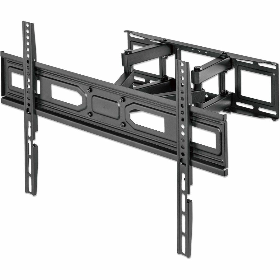IC INTRACOM Manhattan Universal Basic LCD Full-Motion Wall Mount for 37-70 Inch TVs in Black