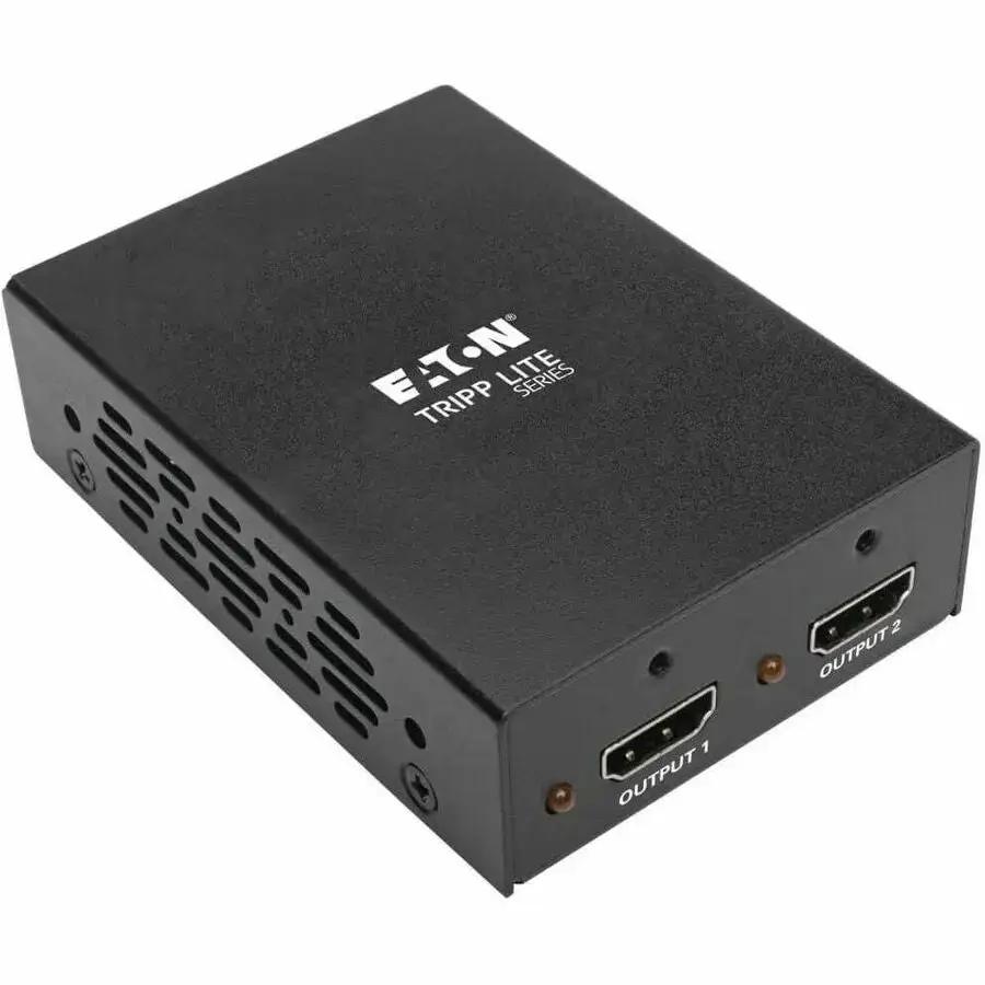 Eaton Corporation B118-002-UHD-2 2-Port 4K HDMI Splitter with HDR and HDCP 2.2 Compatibility by Eaton Corporation