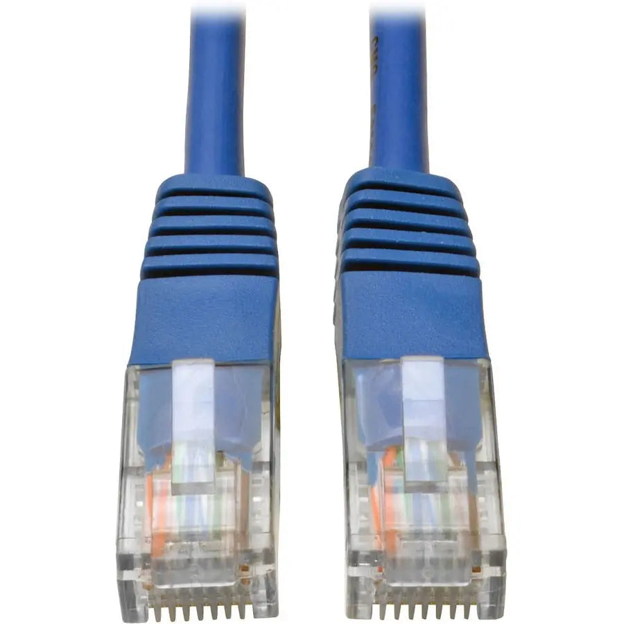 Eaton Tripp Lite Series N002-012-BL Cat5e 350 MHz Molded UTP Patch Cable – 12 ft. Blue