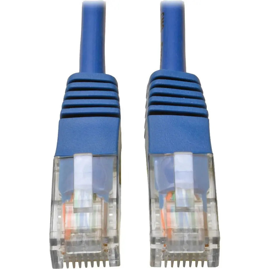 Eaton Tripp Lite Series N002-075-BL 75 ft Cat5e Molded UTP Patch Cable – Blue, 350 MHz, RJ45 M/M