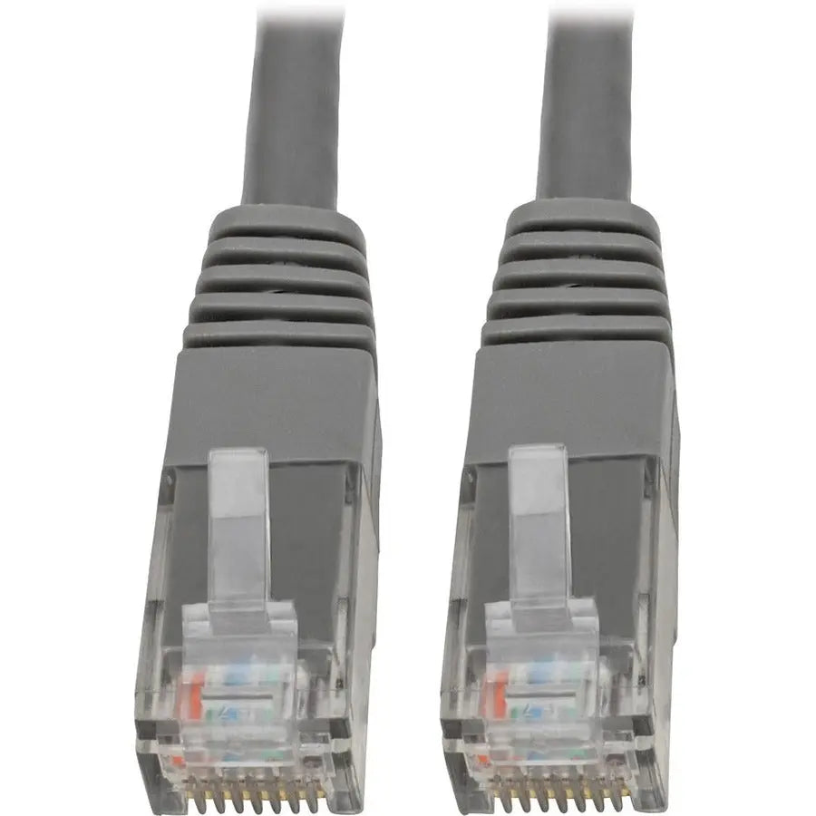 Tripp Lite Eaton N200-003-GY Cat6 Gigabit Ethernet Patch Cable, 3 ft, Gray