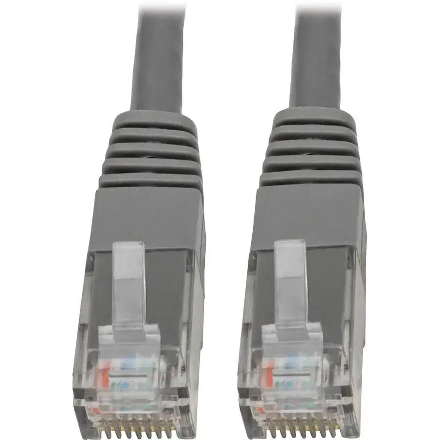 Eaton Tripp Lite Series N200-010-GY Cat6 Gigabit Patch Cable, 10 Feet, Gray by Eaton Corporation