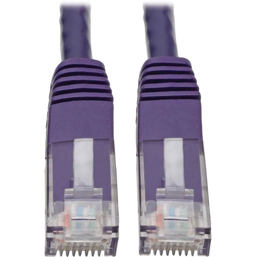 Eaton Tripp Lite Series N200-010-PU 10 ft Purple Cat6 Gigabit Patch Cable for High-Speed Networking