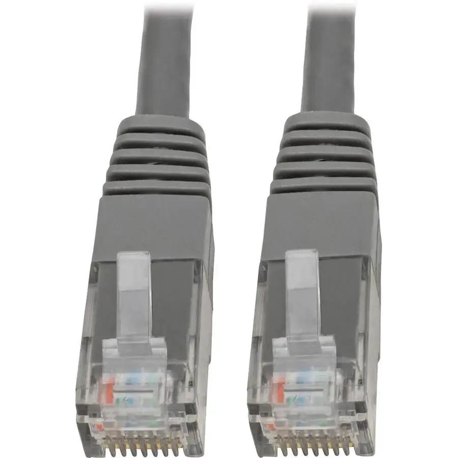 Tripp Lite by Eaton N200-015-GY Cat6 Gigabit Ethernet Patch Cable - 15 ft. Gray by Eaton Corporation