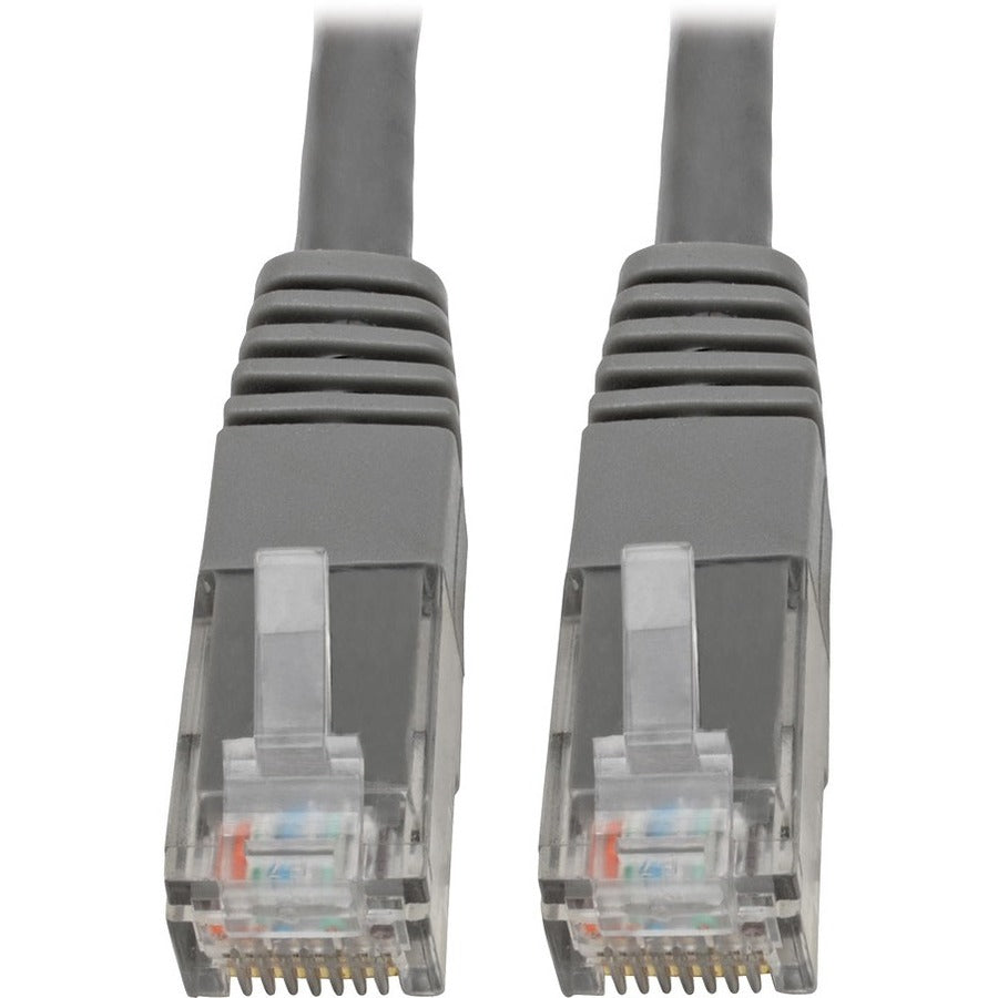 Eaton Tripp Lite Series N200-050-GY 50 ft. Gray Cat6 Gigabit Ethernet Patch Cable with RJ45 Connectors