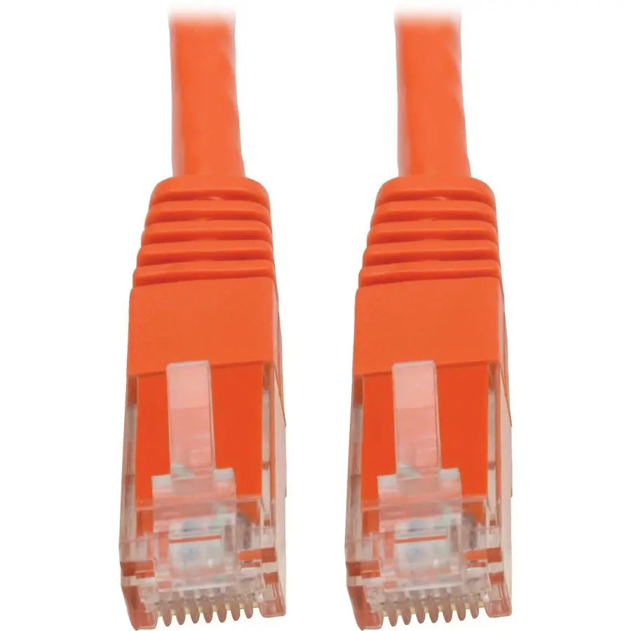 Eaton Tripp Lite Series N200-050-OR 50 ft Orange Cat6 RJ45 Patch Network Cable
