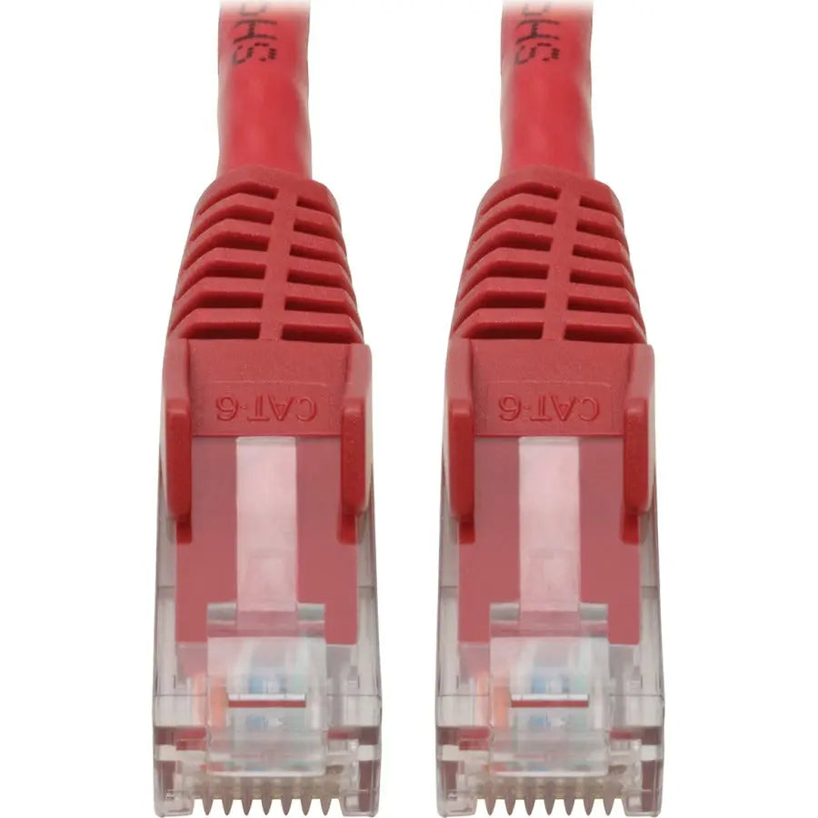 Eaton Tripp Lite Series N201-004-RD Cat6 Gigabit Snagless UTP Patch Cable - 4 ft Red