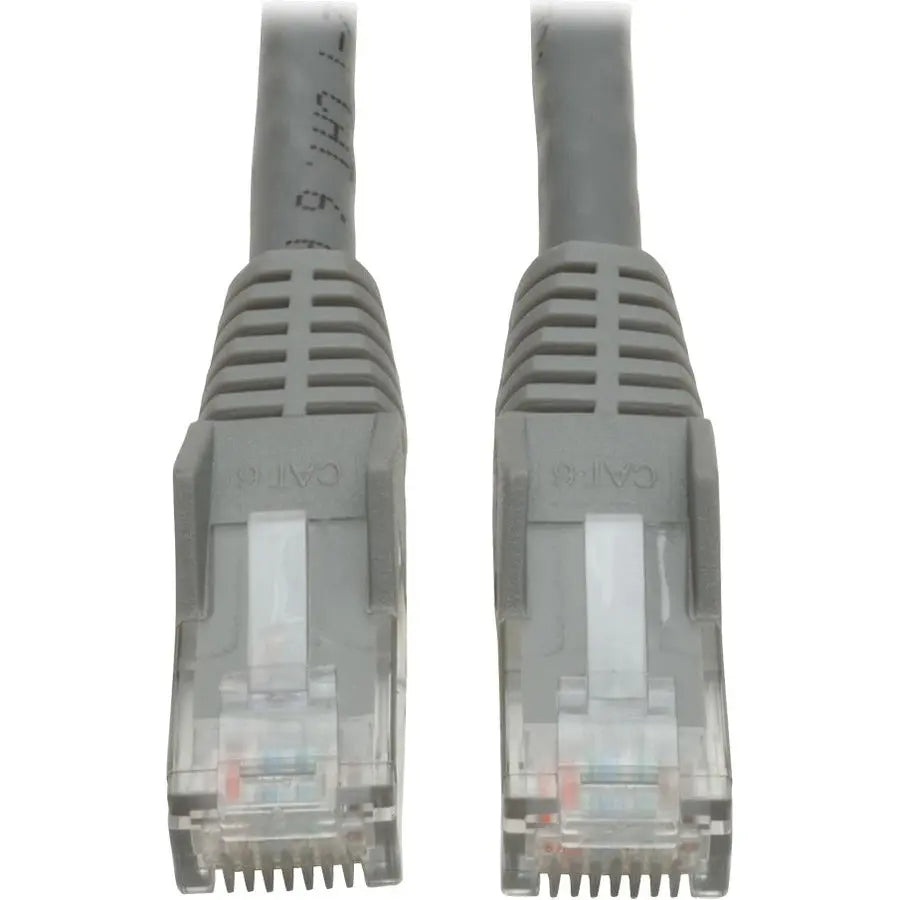 Eaton Tripp Lite Series 35-ft Cat6 Gray Gigabit Snagless Molded UTP Patch Cable