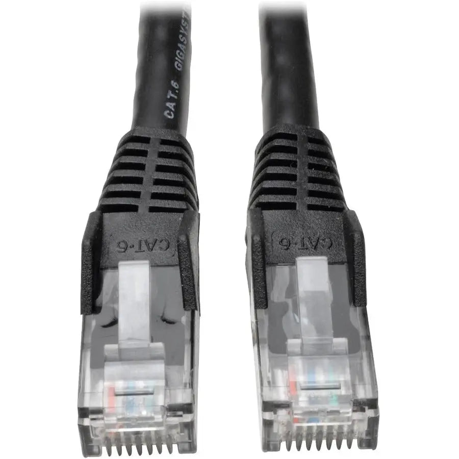 Eaton Tripp Lite Series N201-075-BK 75 ft Cat6 UTP Network Patch Cable with Snagless Connectors