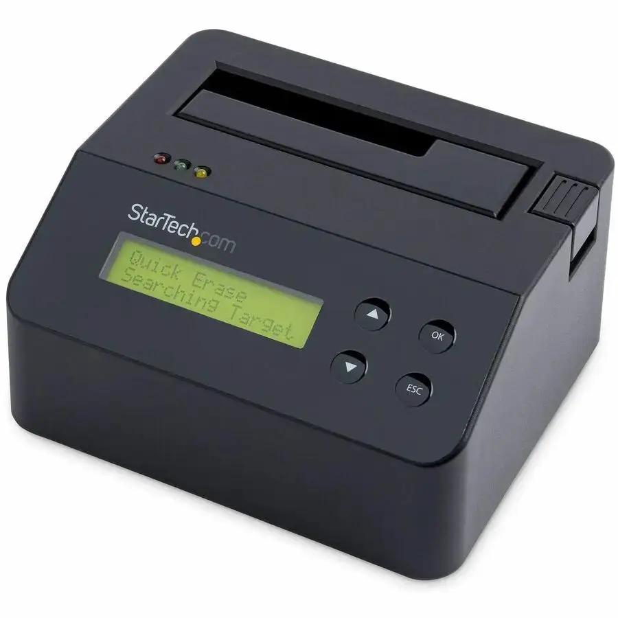 StarTech.com SDOCK1EU3P2 Standalone Drive Eraser and Dock for 2.5"/3.5" SATA Drives with USB 3.0 and 4Kn Support by STARTECH.COM