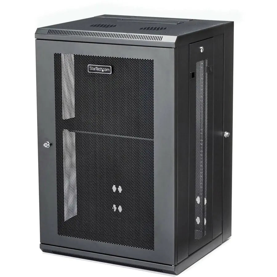 StarTech.com RK1820WALHM 18U Wall Mount Network Cabinet with Hinged Back Panel for Data and IT Equipment