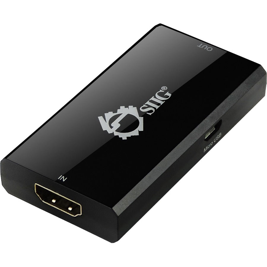 SIIG HDMI 2.0 Repeater - 4Kx2K 60Hz for Extended Ultra HD Signal Transmission
