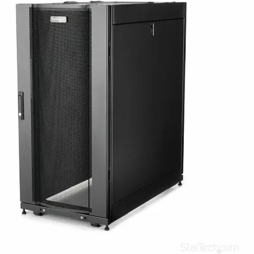 StarTech.com 25U Server Rack Cabinet - 37 Inch Deep Enclosure for IT and Networking Equipment