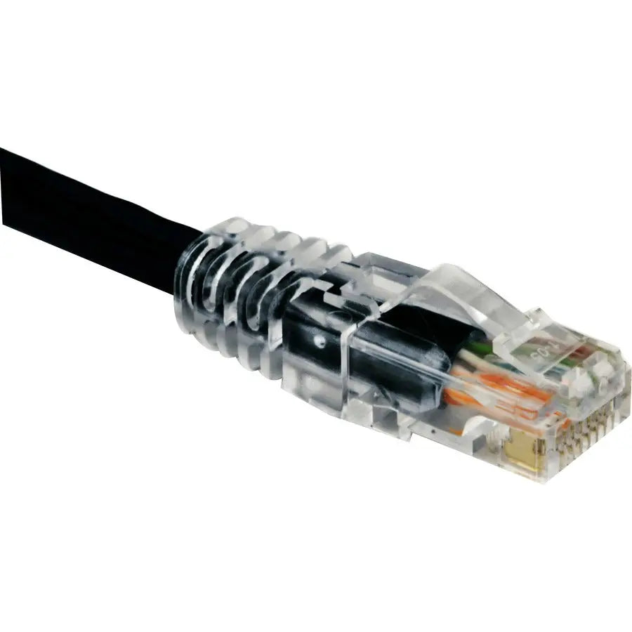 Weltron Cat.5e UTP Patch Network Cable - 350 MHz, Booted, Black
