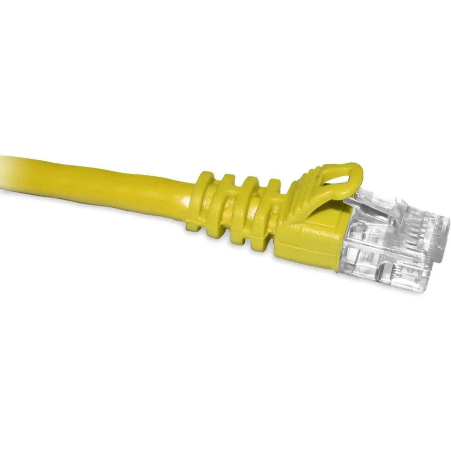 ENET Cat.6 UTP Patch Network Cable – Reliable 10 ft Yellow Ethernet Cable with RJ-45 Male Connectors