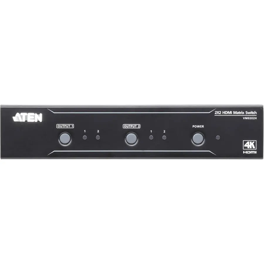 ATEN 2x2 4K HDMI Matrix Switch VM0202H for High-Definition Video Routing