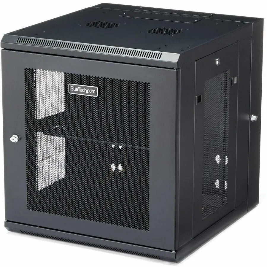 StarTech.com 12U Wall-Mount Server Rack Cabinet - Hinged, Lockable, 19.7 Inches Deep