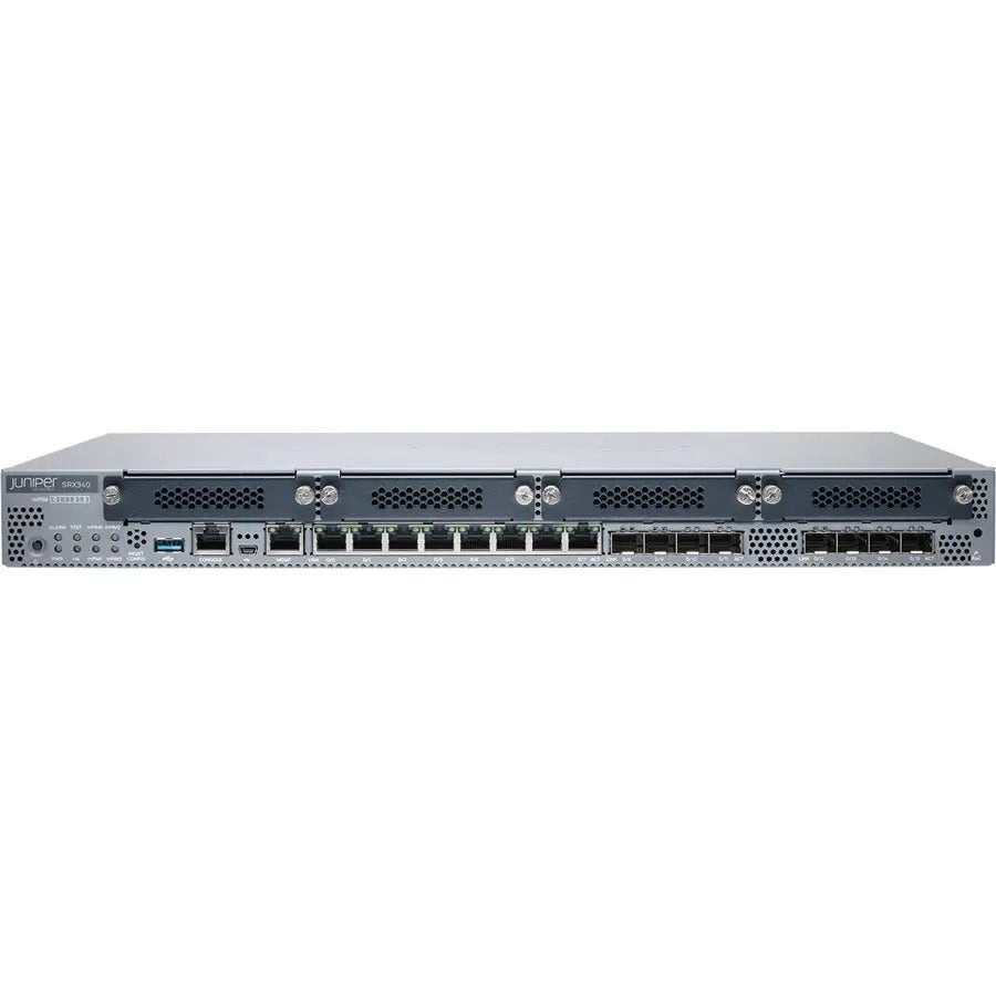Juniper Networks SRX340 Router - 1U Rack-Mountable Security and Networking Gateway
