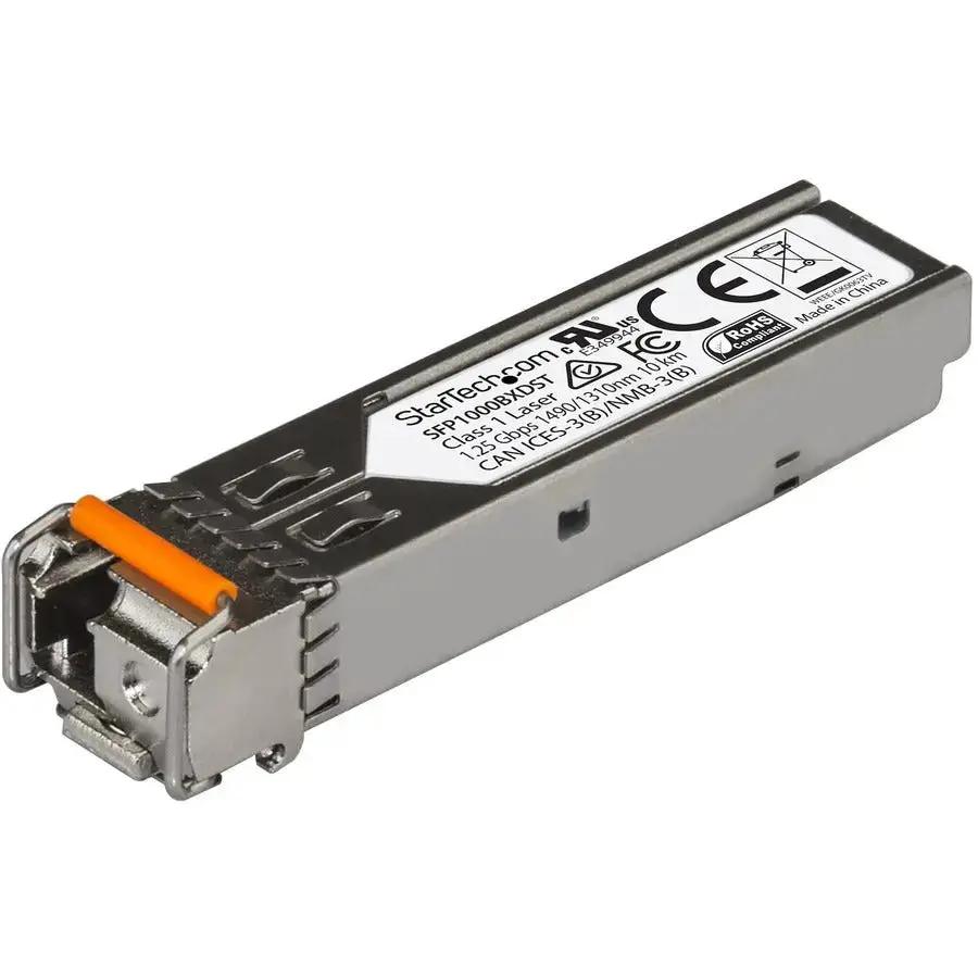 StarTech.com 1000BASE-BX SFP Module (Part SFP1000BXDST) — Single-Mode Fiber Gigabit Ethernet Transceiver with LC Connector by STARTECH.COM