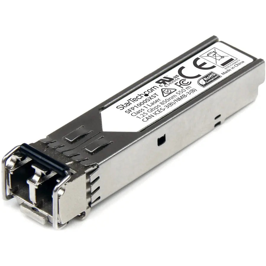 StarTech MSA Uncoded SFP Module - 1000BASE-SX - 1GbE Multi Mode Fiber Ethernet Transceiver