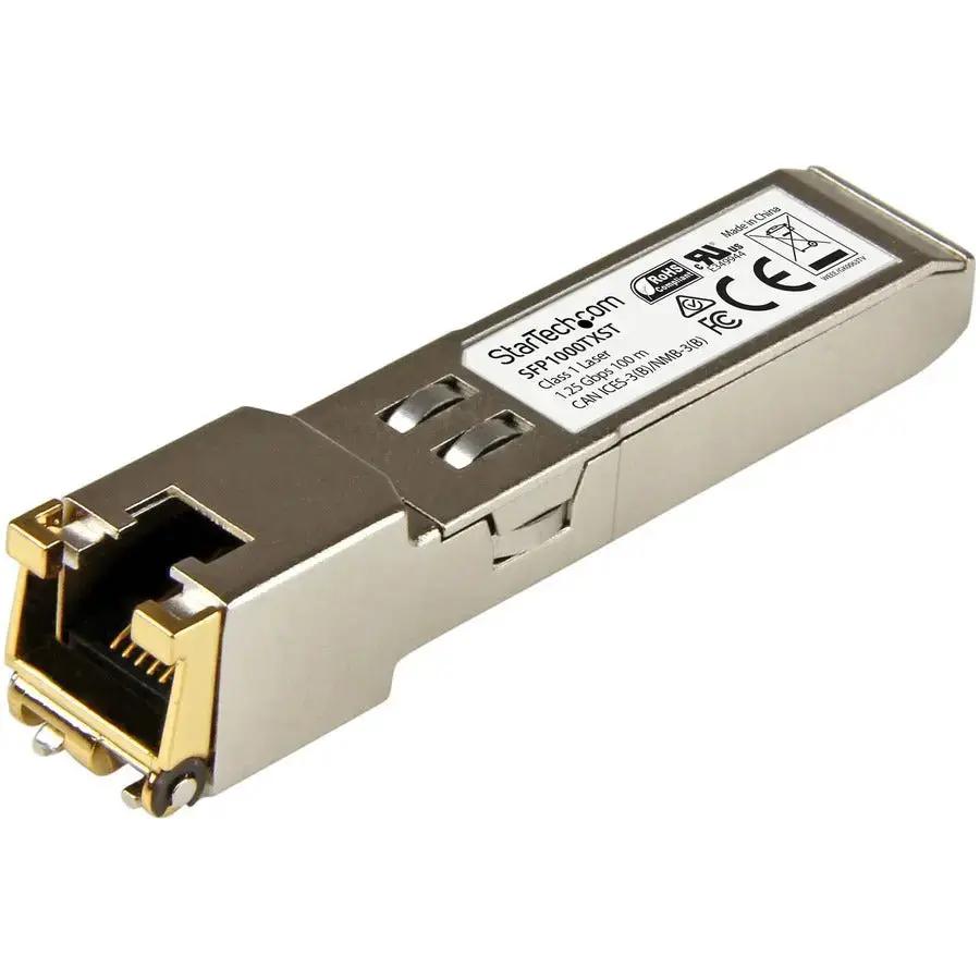StarTech.com 1000BASE-TX SFP Module (SFP1000TXST) for Reliable Copper Ethernet Connectivity by STARTECH.COM