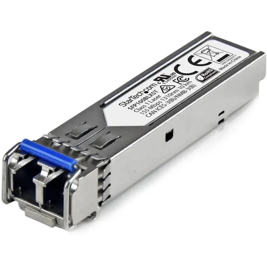 StarTech.com SFP100BLXST MSA Compliant 100BASE-LX Fiber Transceiver for 10 km Ethernet Connectivity by StarTech.com