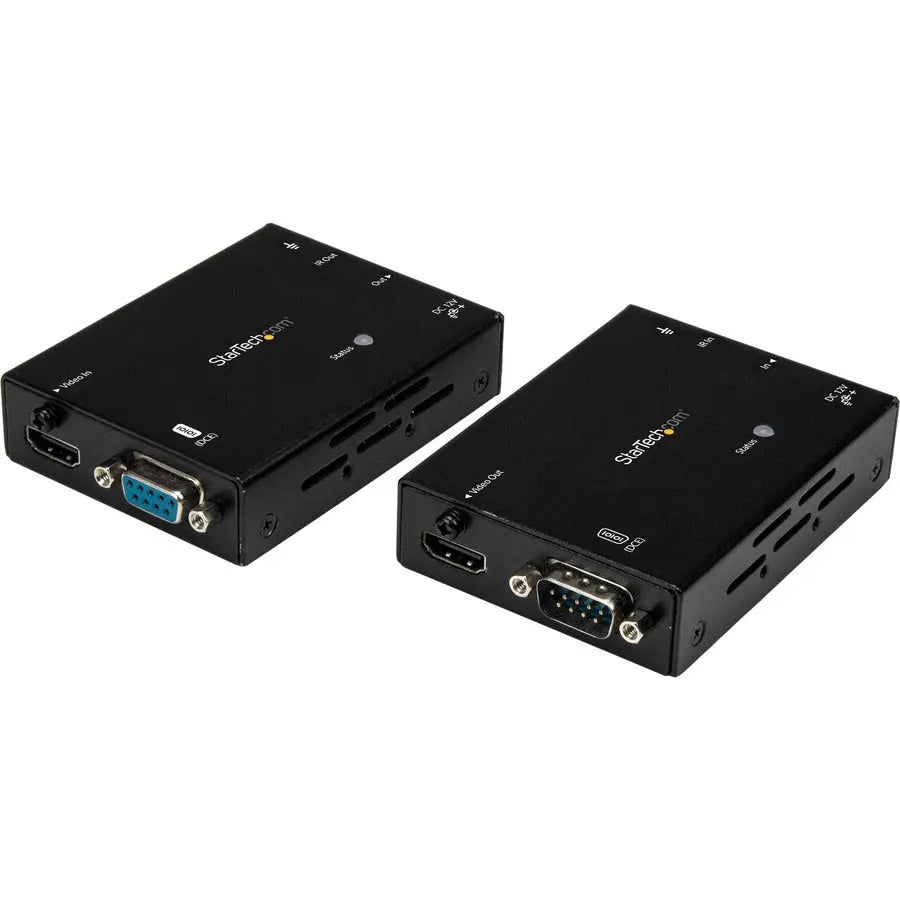 StarTech.com HDMI over CAT5 Extender with IR and Serial - 4K HDBaseT Transmitter/Receiver Kit